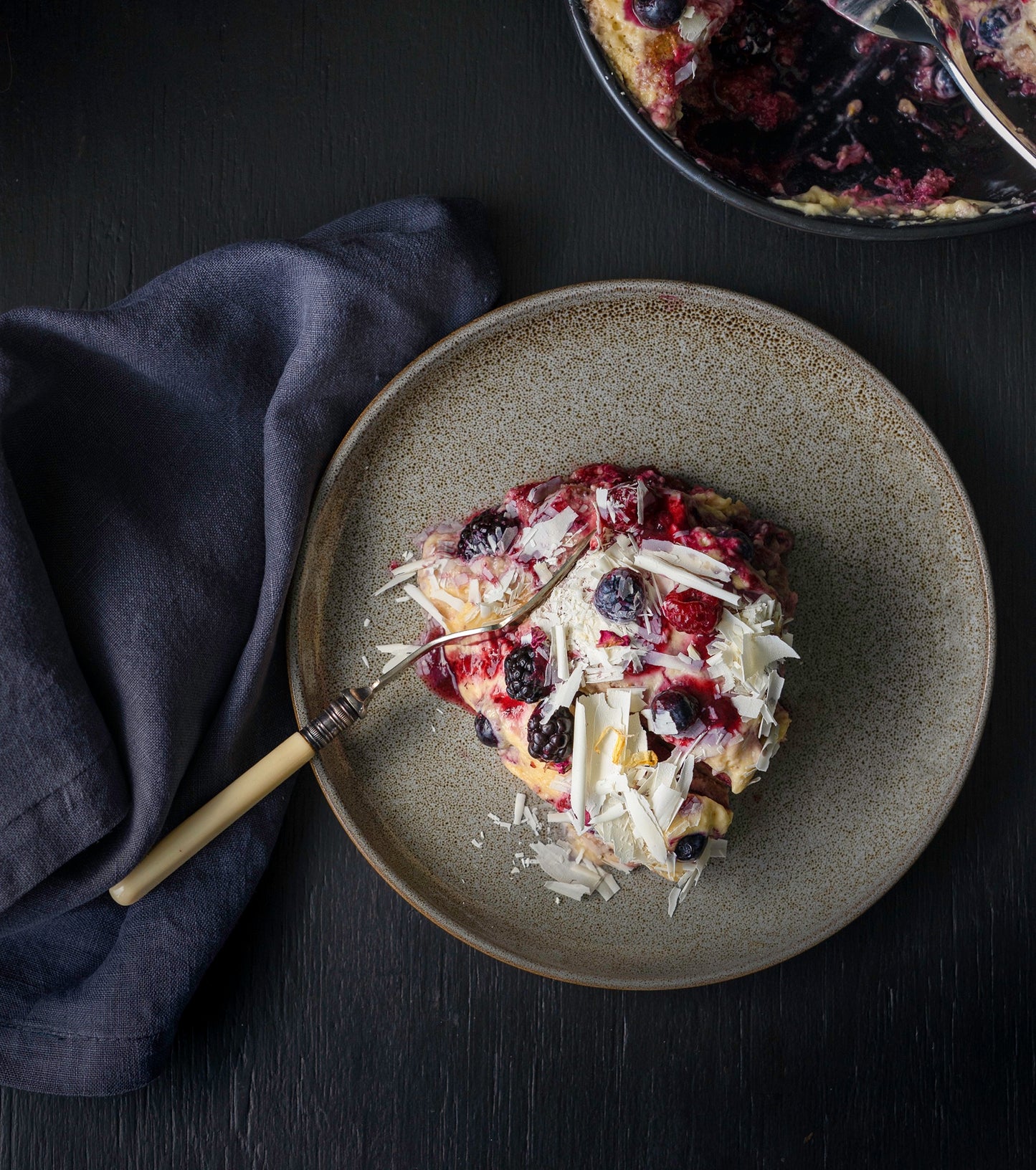 Divine berry & white chocolate tiramisu